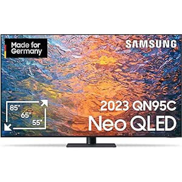 Samsung Neo QLED 4K QN95C 75 Inch TV (GQ75QN95CATXZG), Neo Quantum HDR+, Infinity One Design, Neural Quantum Processor 4K [2023]