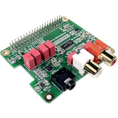 InnoMaker Raspberry Pi HiFi DAC HAT PCM5122 HiFi DAC Audio Card Expansion Board for Raspberry Pi 4 3 B+ Pi Zero etc. (DAC HAT)