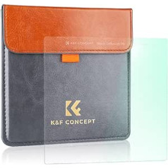 K&F Concept Nano X Square Black-Mist 1/8 Black Promist 1/8 Filter Rectangular Filter Effect Filter 100 mm x 100 mm x 2 mm