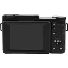 Socobeta WiFi Digital Camera 3 Inch LCD Screen 180 Degree Rotation 2.7K Digital Compact Camera Mini Video Camera for Children Adults Beginners