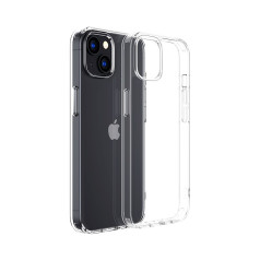 Elastīgs maciņš iPhone 14, izturīgs vāciņš, caurspīdīgs korpuss, 14X