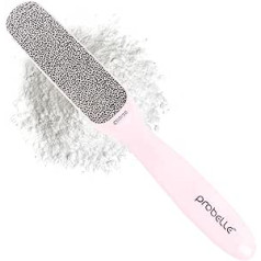 Probelle 2-Sided Hypoallergenic Nickel Foot File for Callus Trimming and Calluses Removal (Pink)