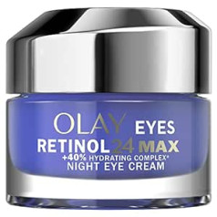 Olay Retinol 24 MAX Eye Cream with 40% More Retinol Complex, Olays Strongest Retinoid Complex 15ml