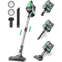 Vactidy Blitz V8 Cordless Vacuum Cleaner, 25 KPa Wireless Vacuum Cleaner with Removable Battery, Battery Vacuum Cleaner up to 35 Minutes Running Time, Vacuum Cleaner Pet Hair for Hardwood Floors