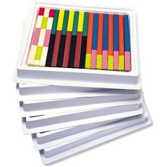 Learning Resources LER7503 Cuisenaire Sticks - Wooden Teaching Set