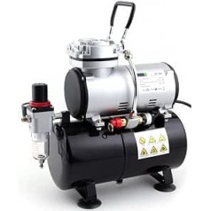 Fengda FD-186 Airbrush Compressor with Air Tank / Pressure Tank / 4 Bar / Auto Stop
