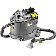 Kärcher Puzzi 8/1 Powerful Washing Vacuum Cleaner for Cleaning Upholstery Stain Removal on Textile Surfaces Includes Ergonomic Short Upholstery Nozzle