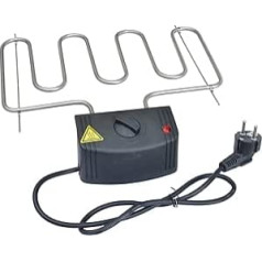 Nischenmarkt Smoking Accessories Electric Heating / Heating Coil Suitable for Kaiser Company, Activa, Kynast and Many More Smoking Ovens (E Set Single)