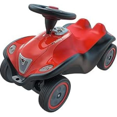 Big Bobby Car Next 2.0 (Red) - Ride-On Car from 1 Year with LED Light, Storage Space, Sound Steering Wheel, Whisper Tyres and New Functions, Vehicle for Children from 1-5 Years (Max. 50 kg)