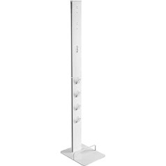 HALTERUNGSPROFI Vacuum Cleaner Stand for Dyson White Aluminium Stand Vacuum Cleaner V15 V12 V11 V10 V8 V6 V7 DVC-SST-01W