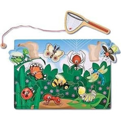 Magnetic Bug Catching Game + FREE Melissa & Doug Scratch Art Mini-Pad Bundle [37792]