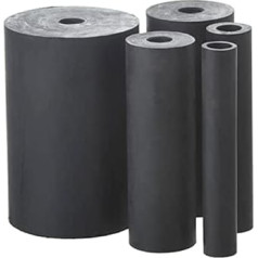 POWERTEC OS100004 Oszillierender Schleifer Gummitrommel 5-teiliges Set für Bohrmaschine oder Bohrmaschine mit 3/4 Zoll, 1 Zoll, 1 1/2 Zoll, 2 Zoll, 7,6 cm