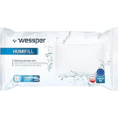 Wessper Humifill Classic Dehumidifier Refill Pack, Room Dehumidifier Suitable for All Absorbers, Moisture Stoppers for Cars, Offices, Basements, Warehouses, Living Rooms, 20 Pieces, 250 g