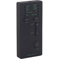 Goshyda Voice Changer Device, Portable Sound Cards with 7 Different Language Changes, Voice Converter for Phone, Computer, Tablet, PS4, Xbox, for