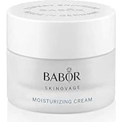 BABOR SKINOVAGE Moisturising Cream, Face Cream for Dry Skin, Intensive Moisturiser with Hyaluronic Acid, Vegan Formula, 50 ml