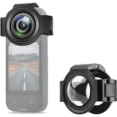 PULUZ Lens Protector for Insta360 X3, Upgrade Optical Glass Lens Guard Protective Cover Case Camera Accessories