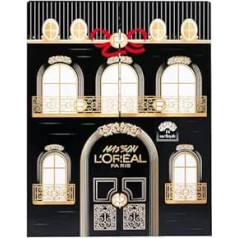 L'oréal Paris Mini Advent Calendar 2023, With Various Cosmetics Behind 12 Doors, Every Second Day A New Beauty Product for Christmas, 1 Piece