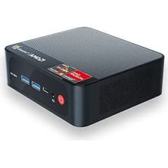 Beelink AMD Ryzen 5 5500U (6C/12T, up to 4.0GHz), SER5 Mini Computer Wi11 Pro, 16G DDR4 RAM/500G M.2 NVME SSD, Triple Displays, DP1.4, HDMI, USB3.0, WiFi6, BT5.2