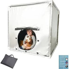Sensory Tent for Children to Play and Relax, Aid for Autism, SPD, Anxiety, Lack of Concentration, Sensory Tent Cube, for Home or School
