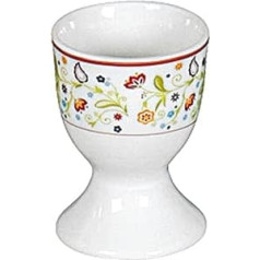 Flirt by R&B Doppio Egg Cup/Egg Holder, Diameter 4.5 cm, Porcelain, Piece: 6 Pieces, Colour: Multicoloured