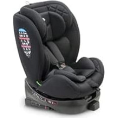 Interbaby-SELLA Schwarz, Baby Kindersitz Gruppe 0/1/2/3 ISOFIX 360º