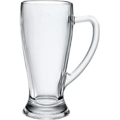 Bormioli Rocco Bavarian Beer Mug - 39.2 cl - Pack of 6