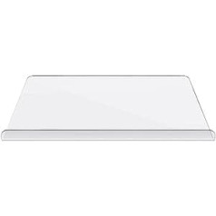 Clear Acrylic Cutting Board with Lip Non-Slip Acrylic Transparent Chopping Boards for Kitchen Counter Dishwasher Kitchen Accessories