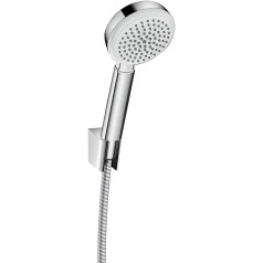 Hansgrohe Myclub 26762400 Shower Head Kit 1 Jet with Hose / Sliding 1.5 m White / Chrome