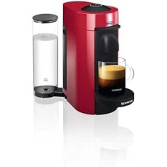 De'Longhi Nespresso Vertuo | ENV 150.R coffee capsule machine | Perfect crema thanks to Centrifusion technology | One coffee machine, 3 cup sizes | 1,1 L | red