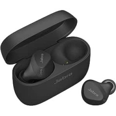 Jabra Elite 4 Active In-Ear Bluetooth Earbuds - True Wireless Headphones with Secure Fit, 4 Built-in Microphones, Active Noise Cancelling and Adjustable HearThrough Function - Black