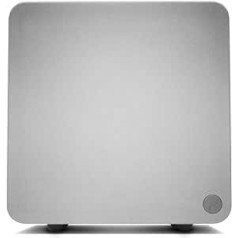 Cambridge Audio Minx X201-200 Watt Aktiv-Subwoofer mit Zwei zusätzlichen Basstreibern und voll einstellbarem Klang - Weiß