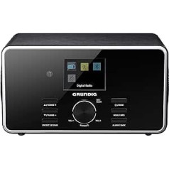 Grundig DTR 4500 DAB+ Digital Radio, Black