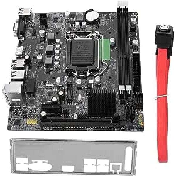 Desktop Computer Motherboard, LGA 1155 USB3.0 SATA DDR3 SATA3.0 Motherboard High-Speed Hard Drive Interface Nuclear Storage HDMI HD Graphics for Intel B75 19x17x4cm / 7.5x6.7x1.6