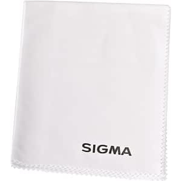 Sigma Lens Cleaning Cloth White Large Microfiber