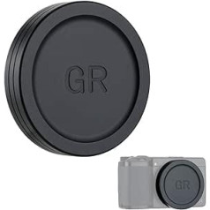 JJC Metal Lens Cap for Ricoh GR IIIx GR III GR II GR3 GR2 Camera