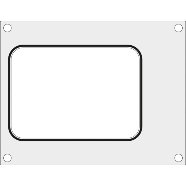 Matricas veidne Hendi metināšanas iekārtai paplātei bez dalījuma 187x137 mm - Hendi 805664