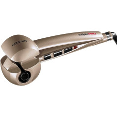 BaByliss PRO MiraCurl Light Bronze, Auto Curler, Automatic Curling Iron, Ceramic Coating, BAB2665GE