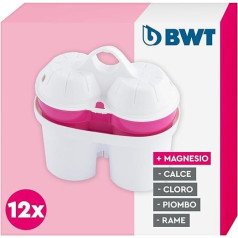 BWT Pack of 12 White Filter Cartridges