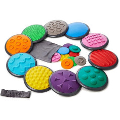 Gonge Tactile Discs - Complete set of touch encourages children with hands and feet