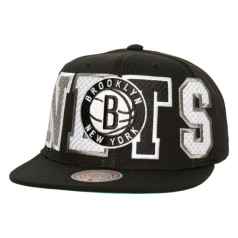Mitchell & Ness Mitchell & Ness Varsity Bust Snapback Brooklyn Nets vāciņš HHSS6461-BNEYYPPPBLCK/OSFM