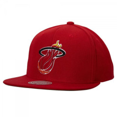 Mitchell & Ness Mitchell & Ness NBA Miami Heat Team Ground 2.0 Snapback Hwc Heat Cap HHSS3258-MHEYYPPPRED1/OSFM