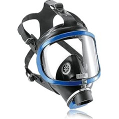 Dräger X-plore 6300 Vollmaske aus EPDM mit Standard-Rd40-Anschluss Rd40| Maske geeignet für Farben, Lacke, Schreinerarbeiten, Landwirtschaft, BL-431320