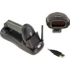 KALEA-INFORMATIQUE Wireless Barcode Scanner XL Scan XL9310 - Hands-Free Function - 300 m