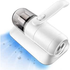 HMBTEN Mite Handheld Vacuum Cleaner, Mite Vacuum Cleaner with HEPA Filter, Sterilised Surfaces with UV Light, Mattress Cleaner, Handheld Vacuum Cleaner with HEPA Filter for Beds, Cushions, Sofas and