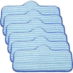 KEEPOW 6 Pack Compatible with Dupray Neat Steam Mop Microfiber Pads