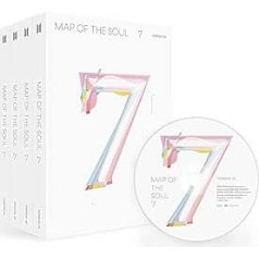 BTS Map of the Soul: 7 - [ver.3] CD, Photobook, Folded Poster, Others with Extra Decorative Sticker Set, Photocard Set