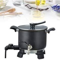 EUNEWR Wax Melter for Candle Making, 6L/5kg, Large Wax Melting Pot with Spout for Soy Wax, Soap Base, Candle Making Accessories, Easy Pouring, Non-Stick