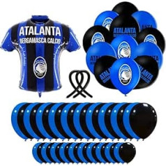 Atalanta Luftballon-Set – Atalanta Festa – Atalanta Dekoration Geburtstagsfeier – Atalanta 55 Stück Luftballons