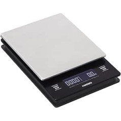 Hario V60 Metal Drip Scale - Feinwaage mit Timer - Edelstahl