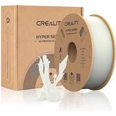 Creality Official PLA Filament Hyper Series PLA Super Print Speed 30-600mm/s 1.75mm 1kg Spool 3D Printing Filament for 3D Printers, White